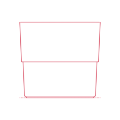 Objects Plant Pots Ikea Nypon Plant Pot Xx Large Editable Svg Line Art, Free Vectors File